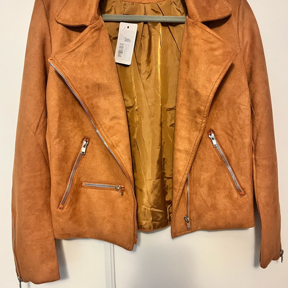 Faux Suede Jacket - Picture 2 of 7